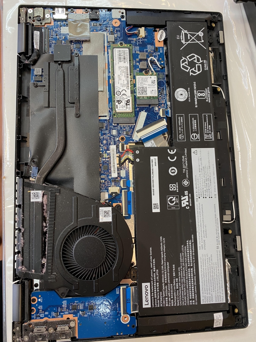 Lenovo idea pad Flex 5 motherboard repair
