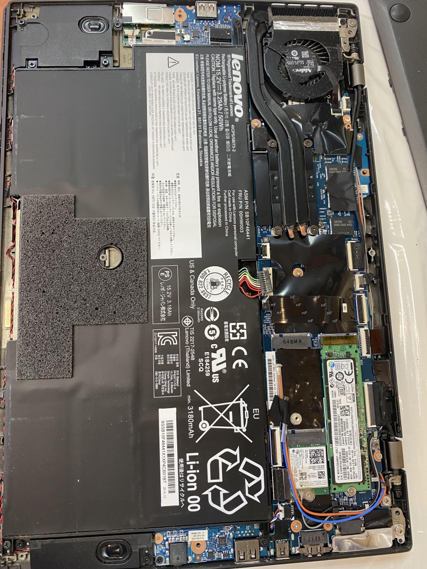 Lenovo X1 Carbon battery replacement 00HW003 MT Systems