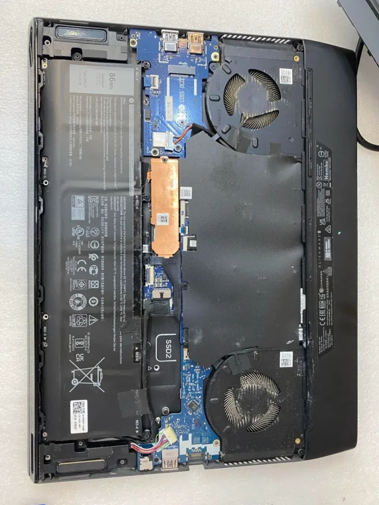 Alienware Fan Cleaning